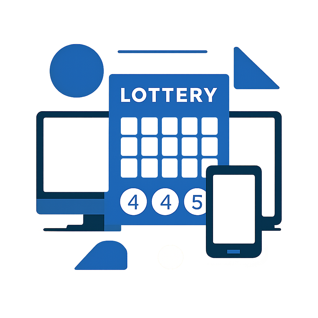 A simple badge design for C1 Lottery App FAQ, emphasizing clarity and neutrality.