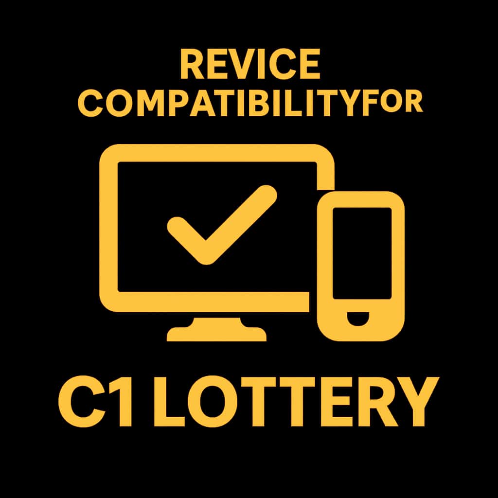 Icon representing Device Compatibility for C1 Lottery.