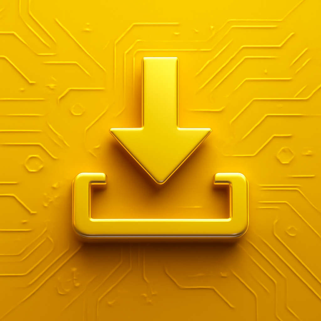 Illustration detailing the download process for C1 Lottery.