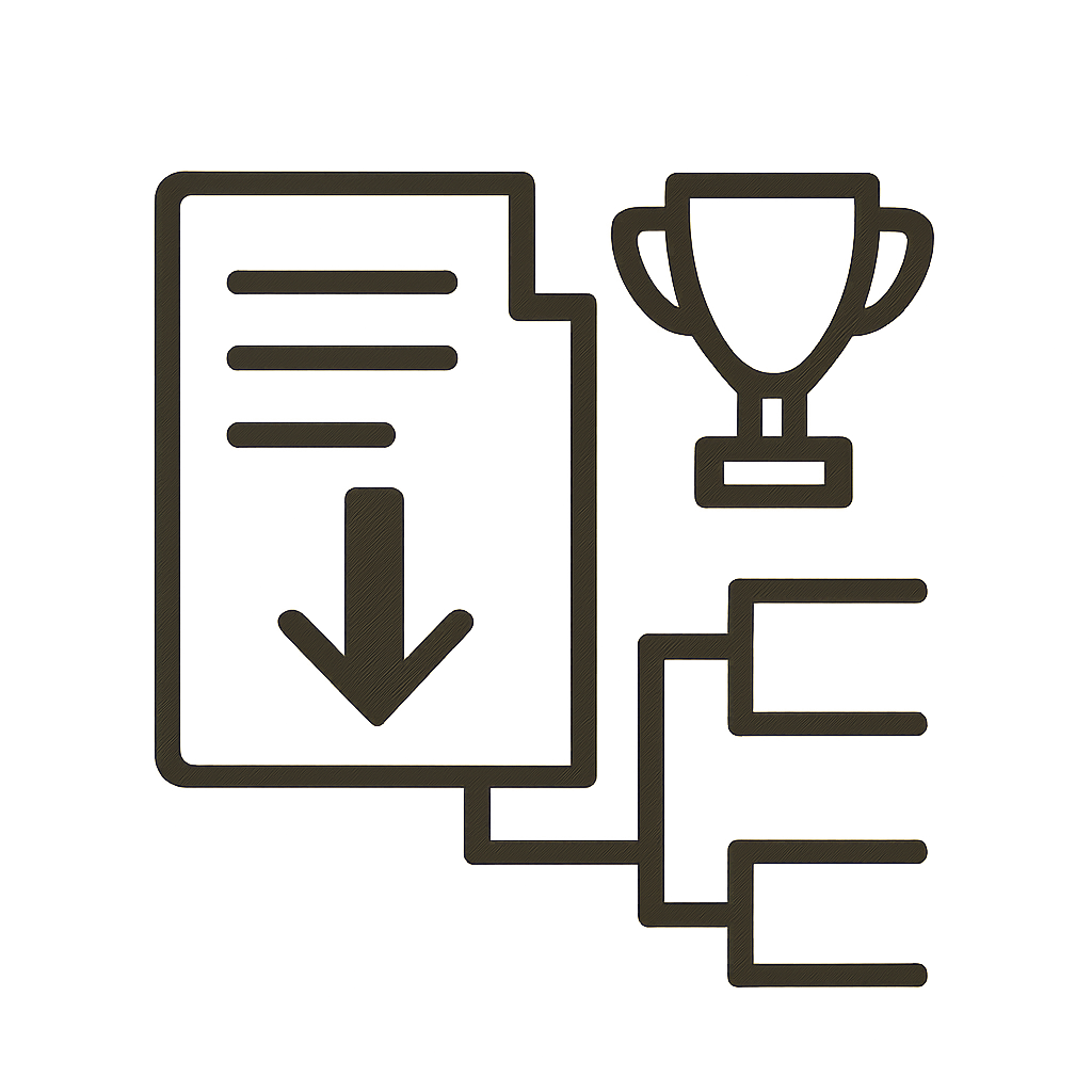 Illustration of installation steps for C1 Lottery APK.