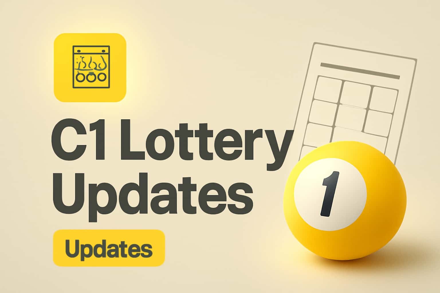 Visual representation of C1 Lottery Updates showcasing new features and enhancements.