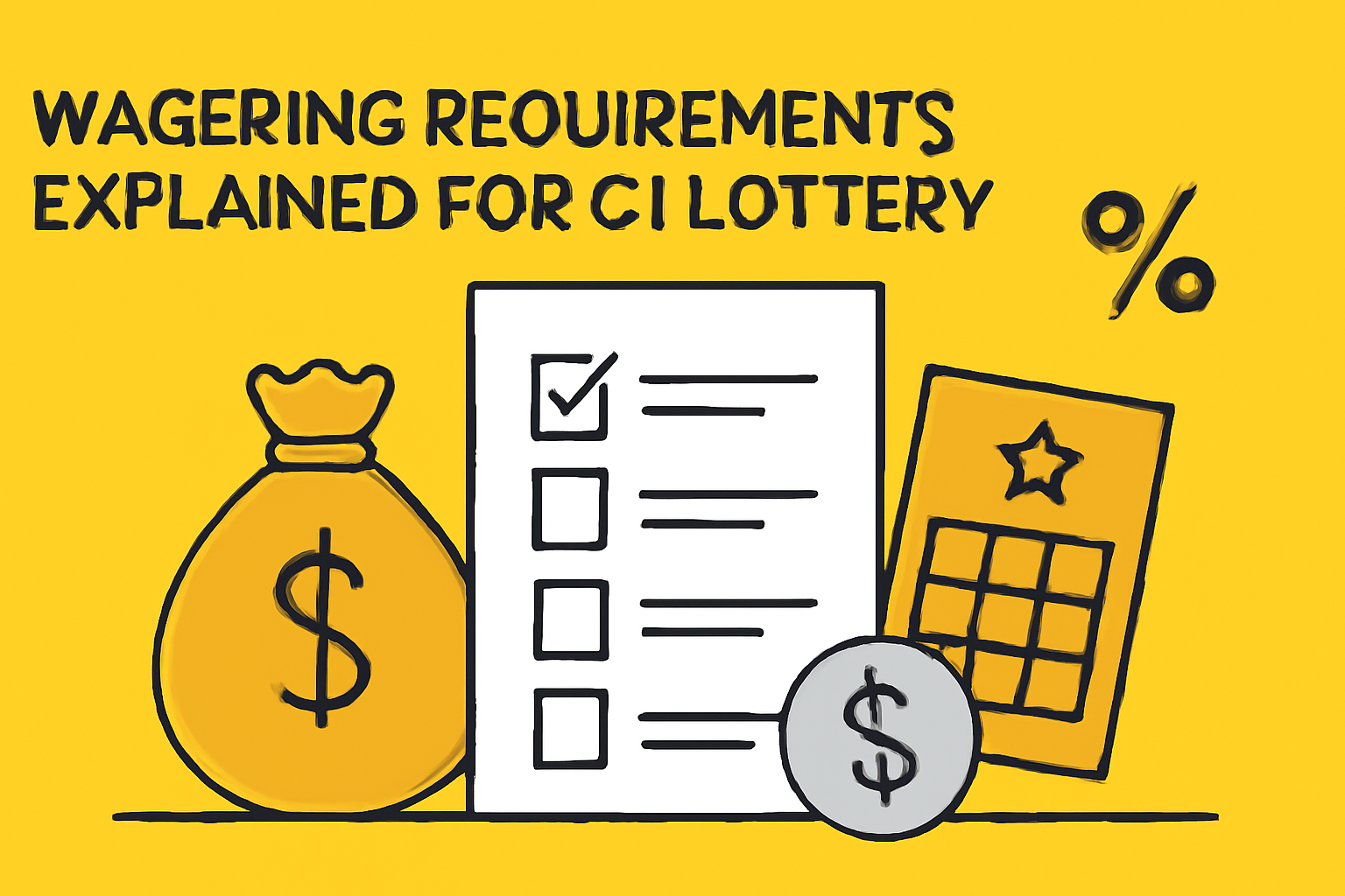 Informational graphic illustrating installation issues related to C1 Lottery.