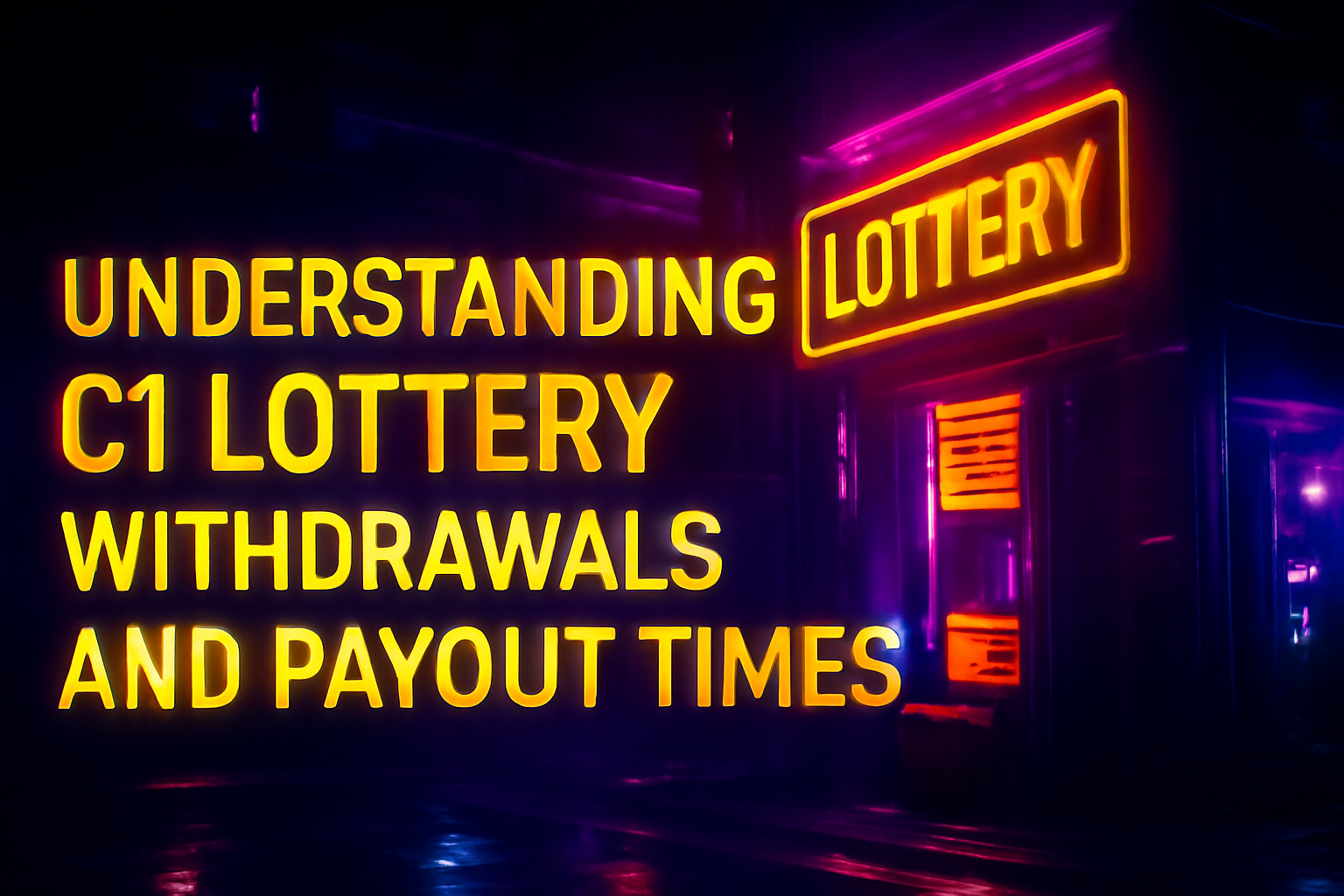 Informational graphic illustrating installation issues related to C1 Lottery.