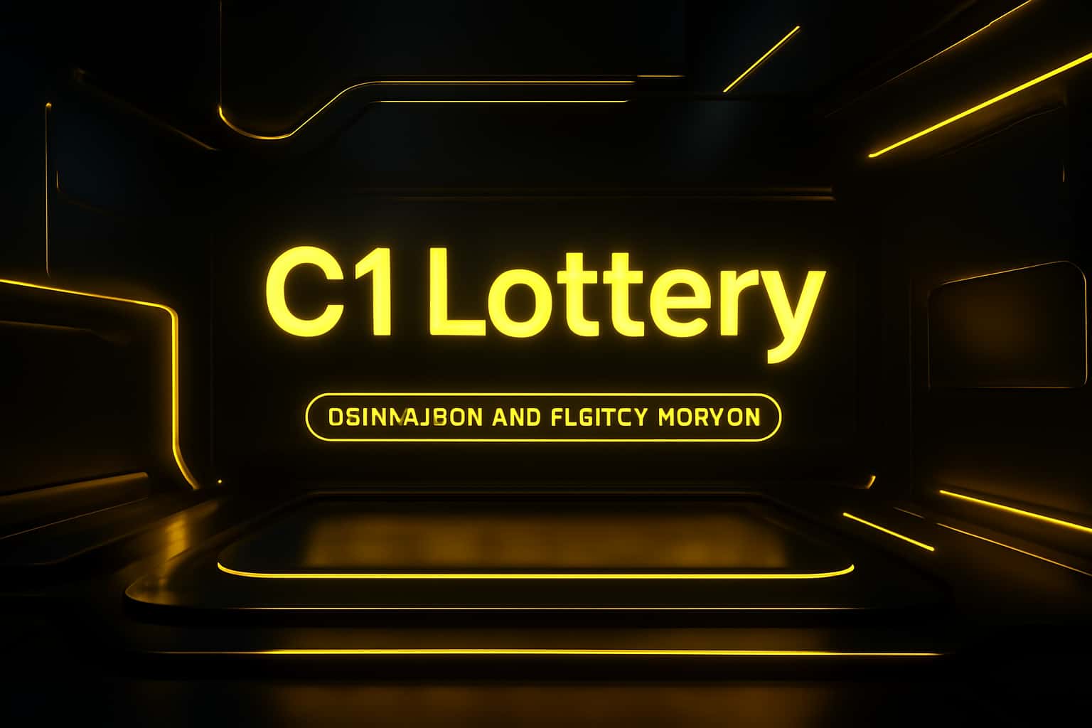 Futuristic vibrant background