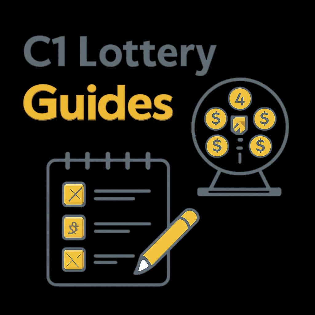 Diagram illustrating installation steps for C1 Lottery.