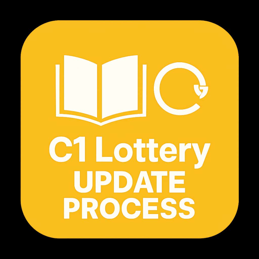An icon representing C1 Lottery update guidance.